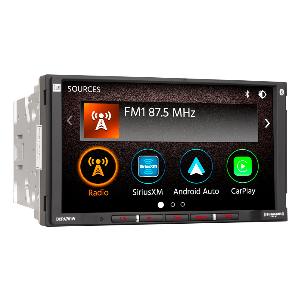 Dual - AV Media Receiver Wireless Apple CarPlay and Android Auto