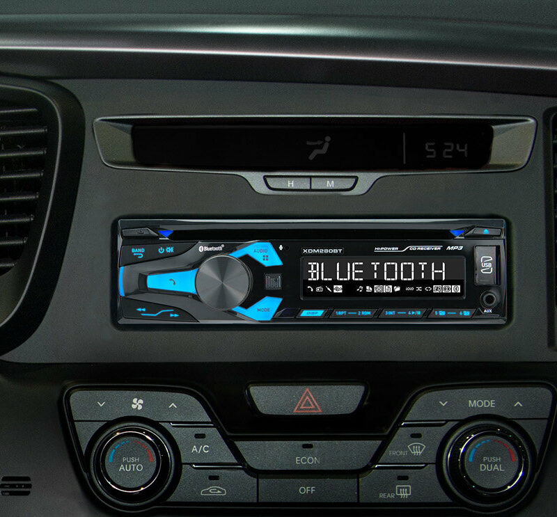 xdm280bt indash installed view