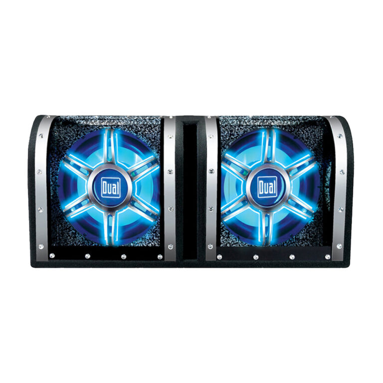 Dual Electronics 12" Vented Bandpass Illuminated Subwoofer Enclosure
