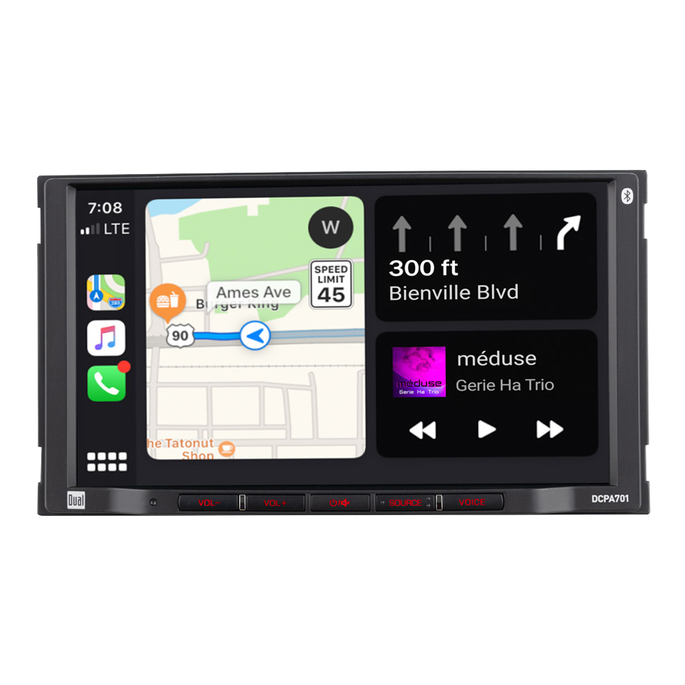 US Android 10 7Apple Carplay Car Radio Bluetooth Stereo Touch Screen  Double DIN