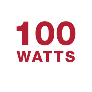 100 Watts Peak Power