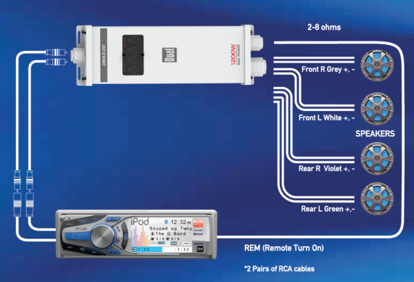 dma3100 wiring