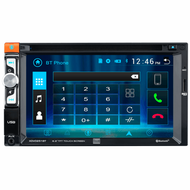 dual xdvd251bt front
