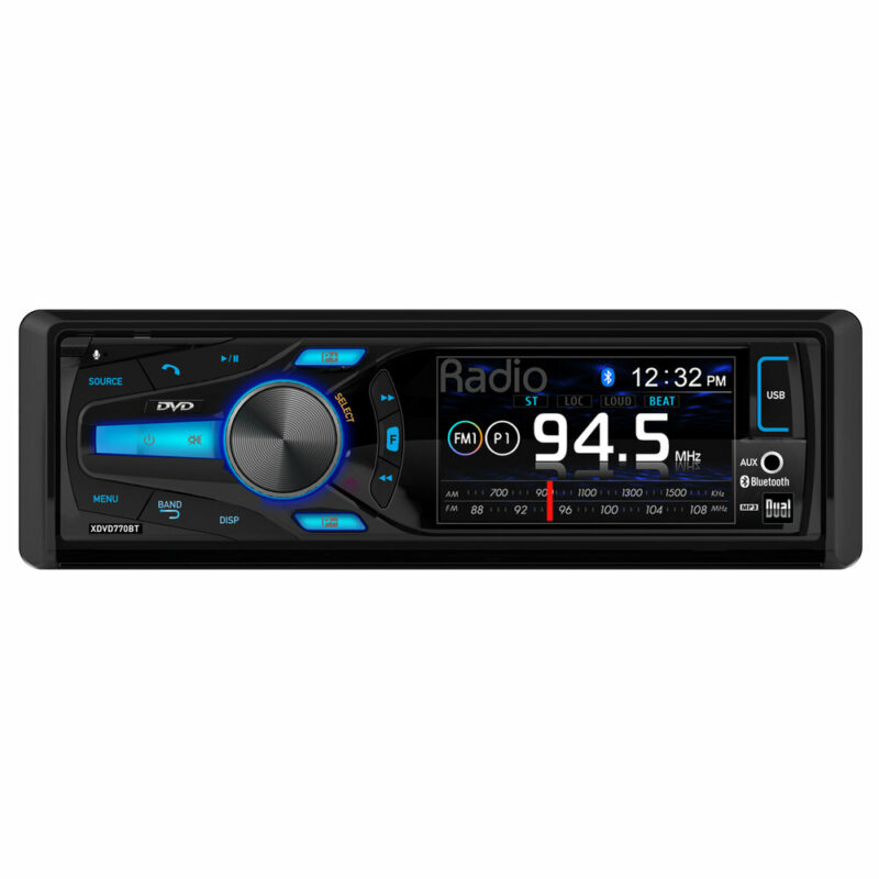 dual xdvd770bt front