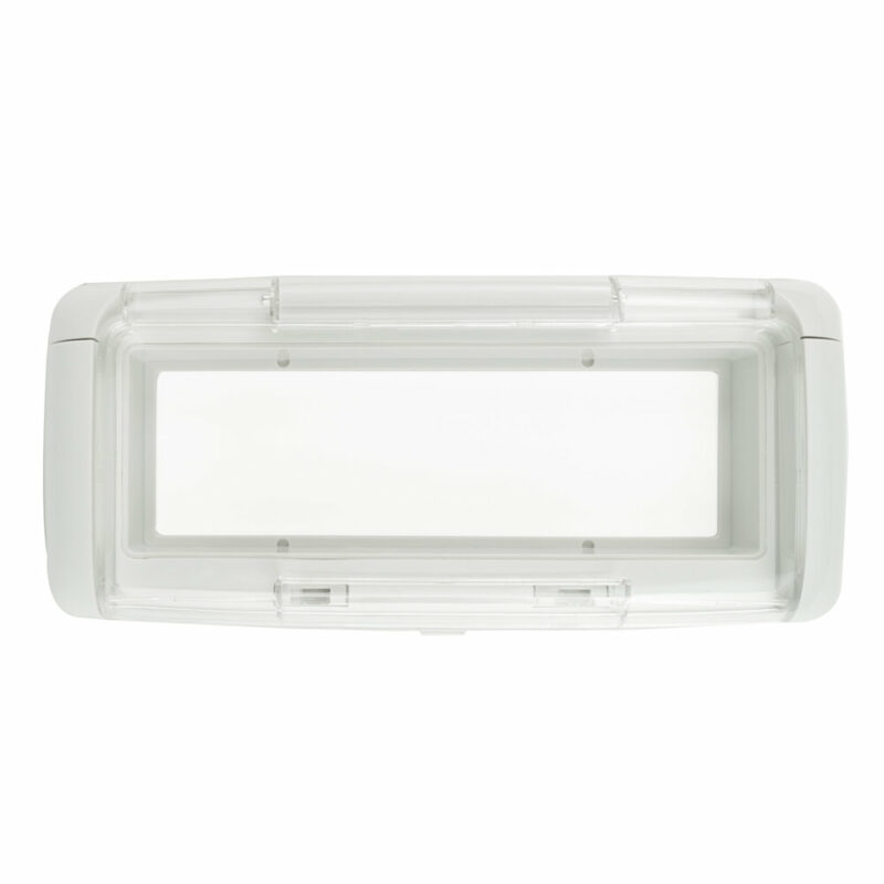sg3 marine radio water resistant enclosure in the closed position