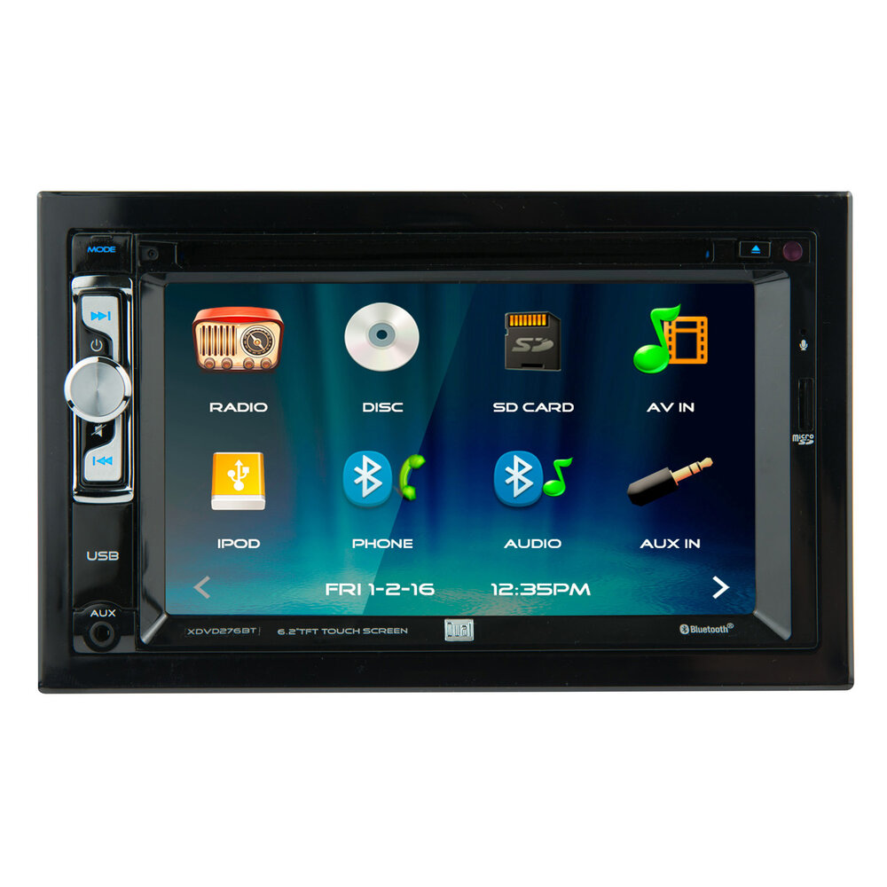 Dual xdvd276bt on sale