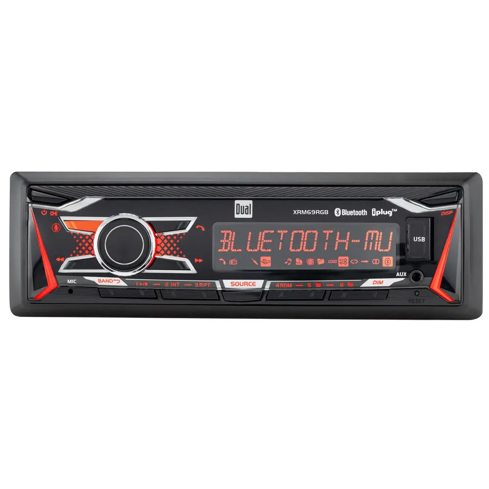 XRM69RGB Car Stereo | Bluetooth & RGB Illumination | Dual