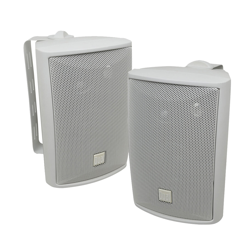 Dual 3-Way Indoor/Outdoor 100 Watt Speakers LU47PW