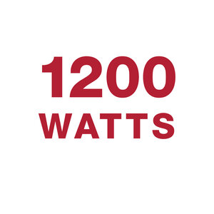 1200 watts