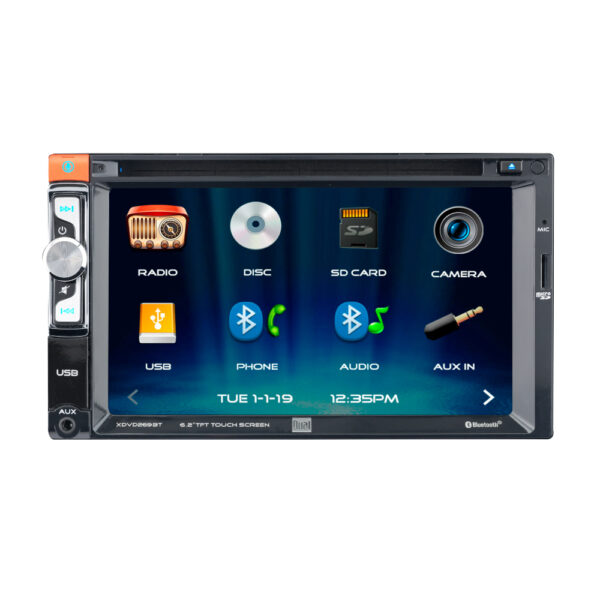 XDVD269BT Car AV Receiver for sale