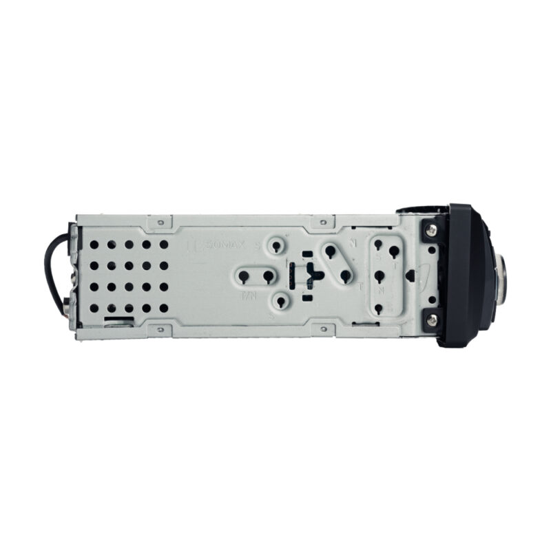dual dc206bt side view of car radio