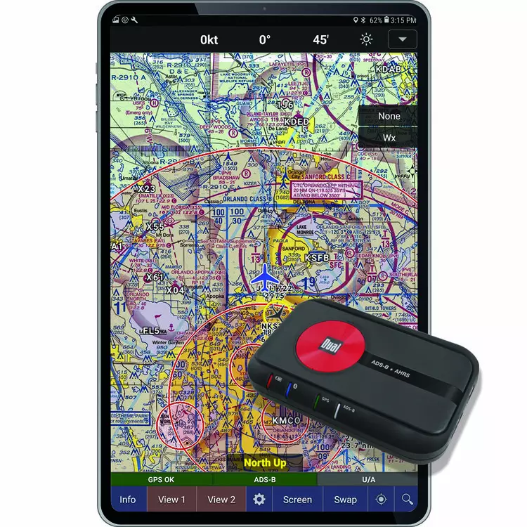 XGPS190 GPS + ADS-B Dual Band Receiver with AHRS