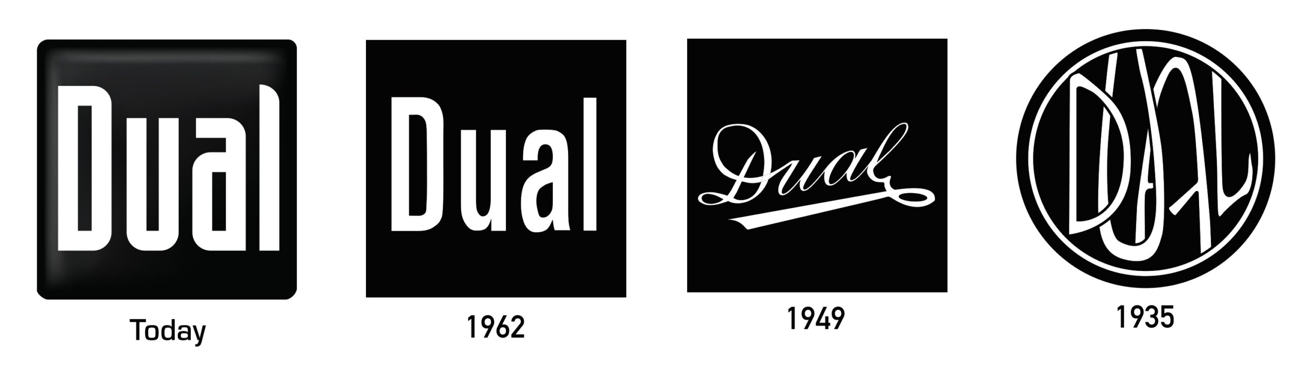 dual logo history