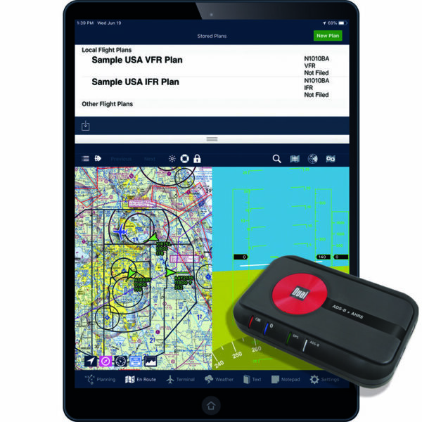 ipad xgps190 aviation plan