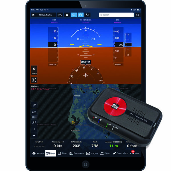 ipad xgps190 foreflight