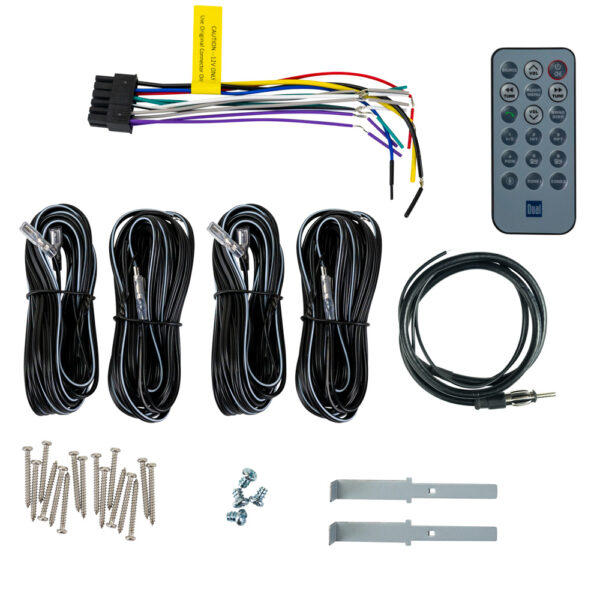 Marine Radio w/ Four 6.5" Speakers + Splashguard - MXCP134S - Image 10
