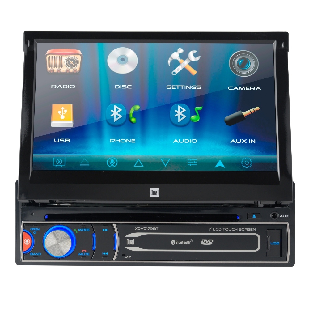 Autoradio 2 DIN MP3 con display touch, Bluetooth, vivavoce, 4x 45 watt -  PEARL