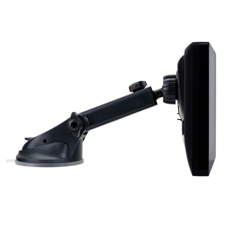dashmount car radio with touchscreen d2wc7 side view