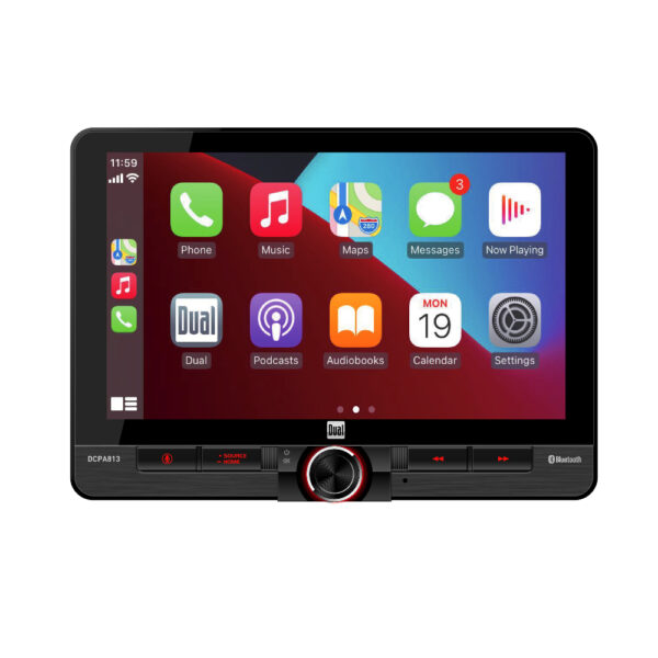 Car Radio with Touchscreen front view
