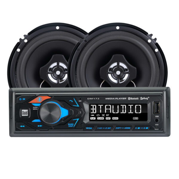 CPM1762 Car Radio Head Unit with Speakers
