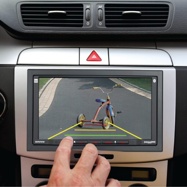 7" AV Media Receiver with Wireless Apple CarPlay, Android Auto, and Camera Combo - DCPA701W-BC - Image 12