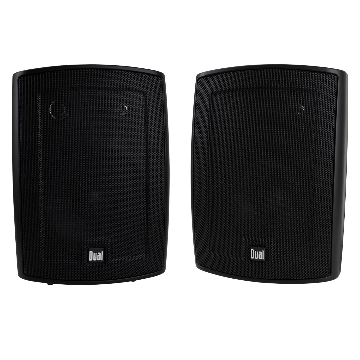Insignia NS-IOPS22 2-Way Indoor/Outdoor Speakers (Pair) – Water Resistant, 8 Ohms, Black (Open Box)