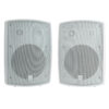 160 watt white speakers