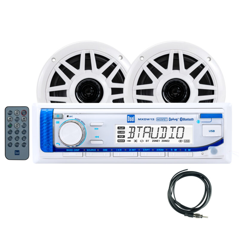 Marine Radio with 6.5" Speakers - MXCPW132