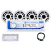 marine radio and speakers kit