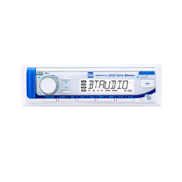 marine radio MXDW13 front view