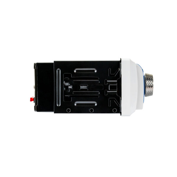 white marine radio MXDW13 side view