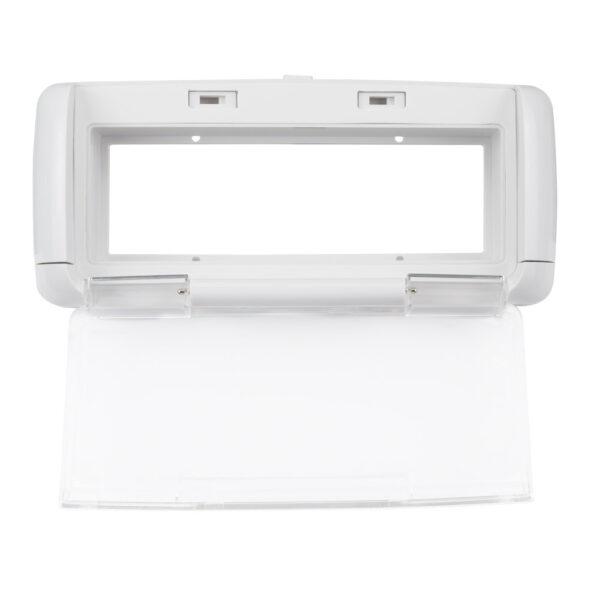 sg3 marine radio water resistant enclosure in the open position