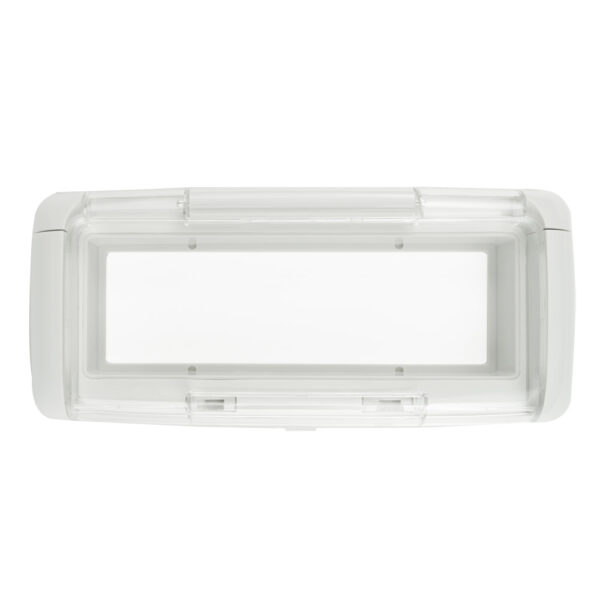 sg3 marine radio water resistant enclosure in the closed position