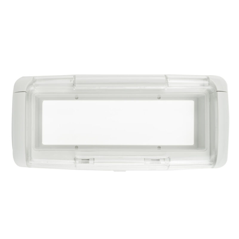 sg3 marine radio water resistant enclosure in the closed position