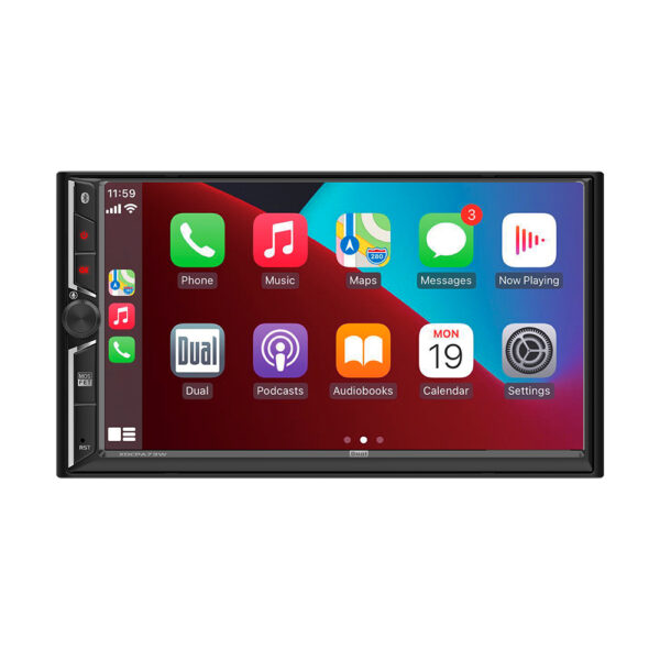 Car Radio with Touchscreen front view