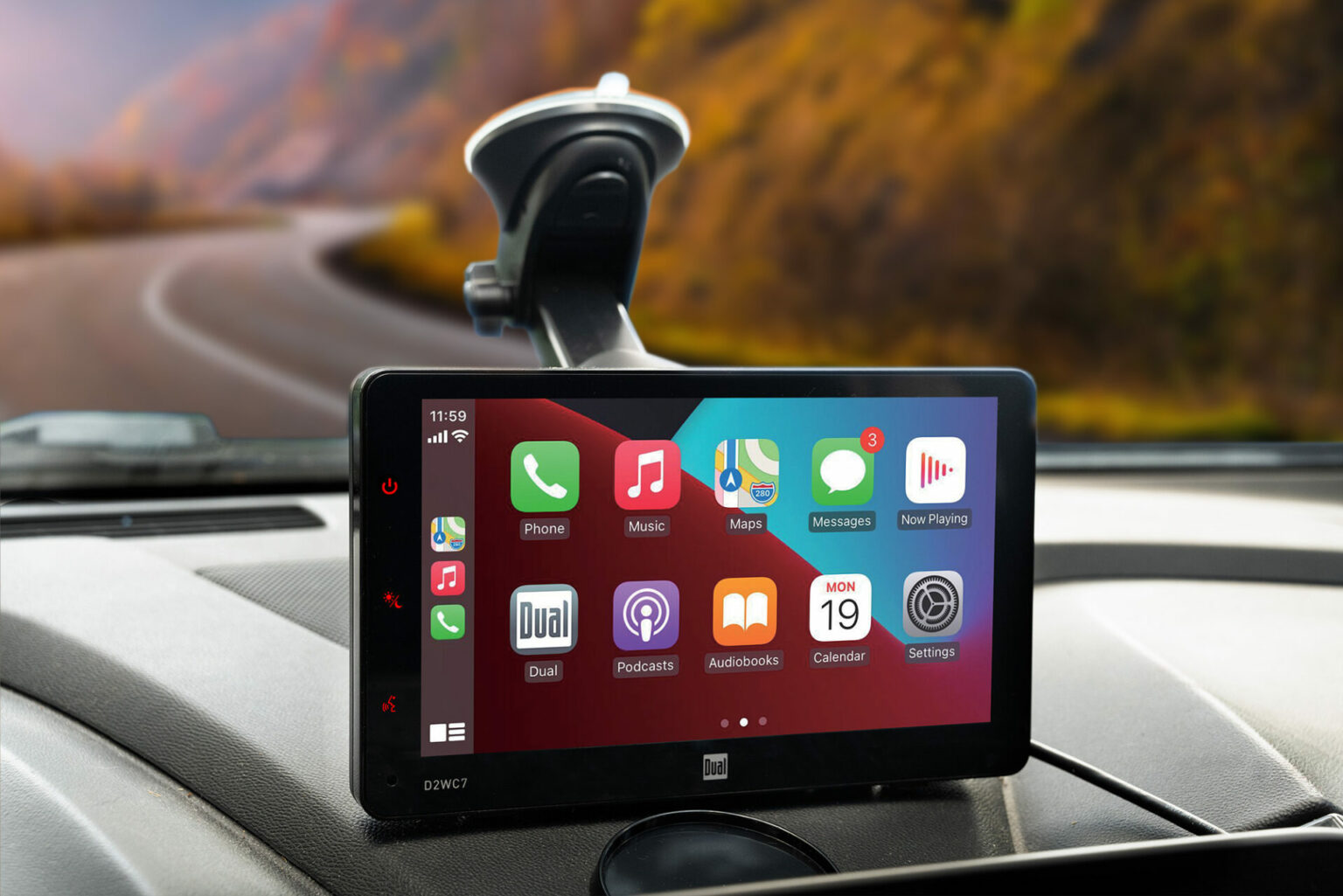 Dash Mount Apple CarPlay Touchscreens (Android Compatible)