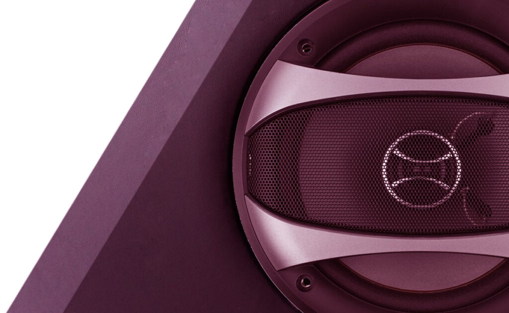 mounted d65sp speaker in car door