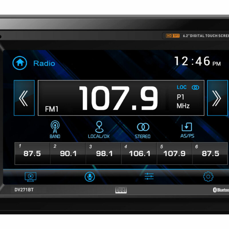 dv271bt mechless car receiver