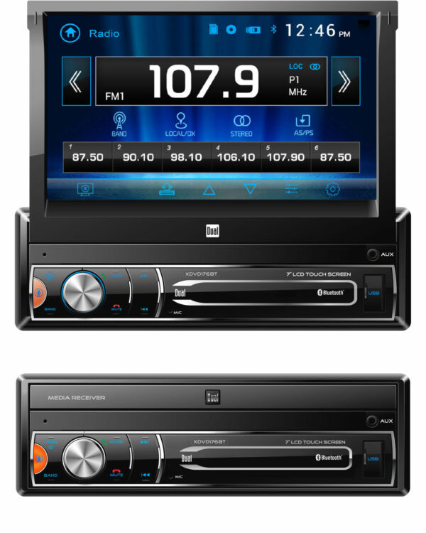 7" AV DVD Receiver - XDVD176BT - Image 7