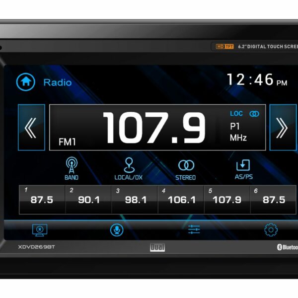 XDVD269BT Deckless AV Receiver