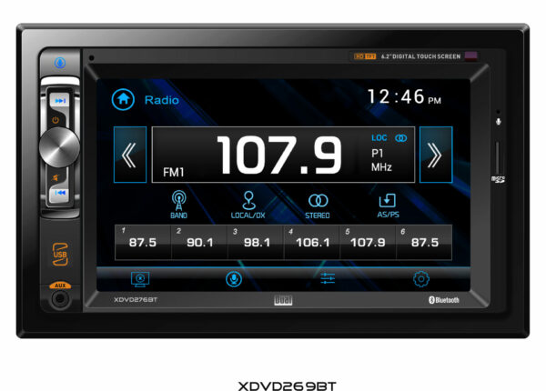 XDVD276BT Mechless AV Receiver