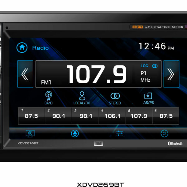 XDVD276BT Mechless AV Receiver