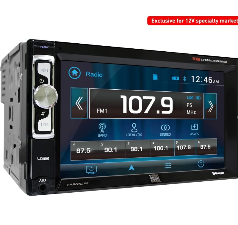 mechless XNAV267BT Angled View