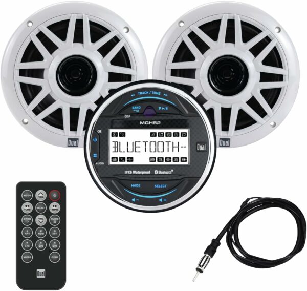 Bluetooth Marine Speakers with Remote