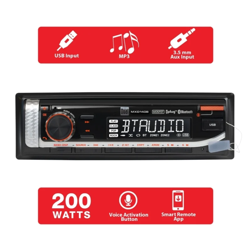 Digital Media Receiver with Bluetooth Connectivity - MXD140B