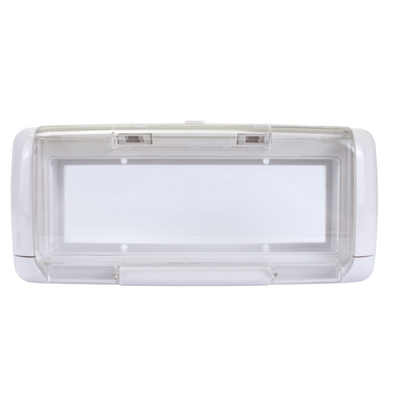 sg3 marine radio water resistant enclosure in the closed position