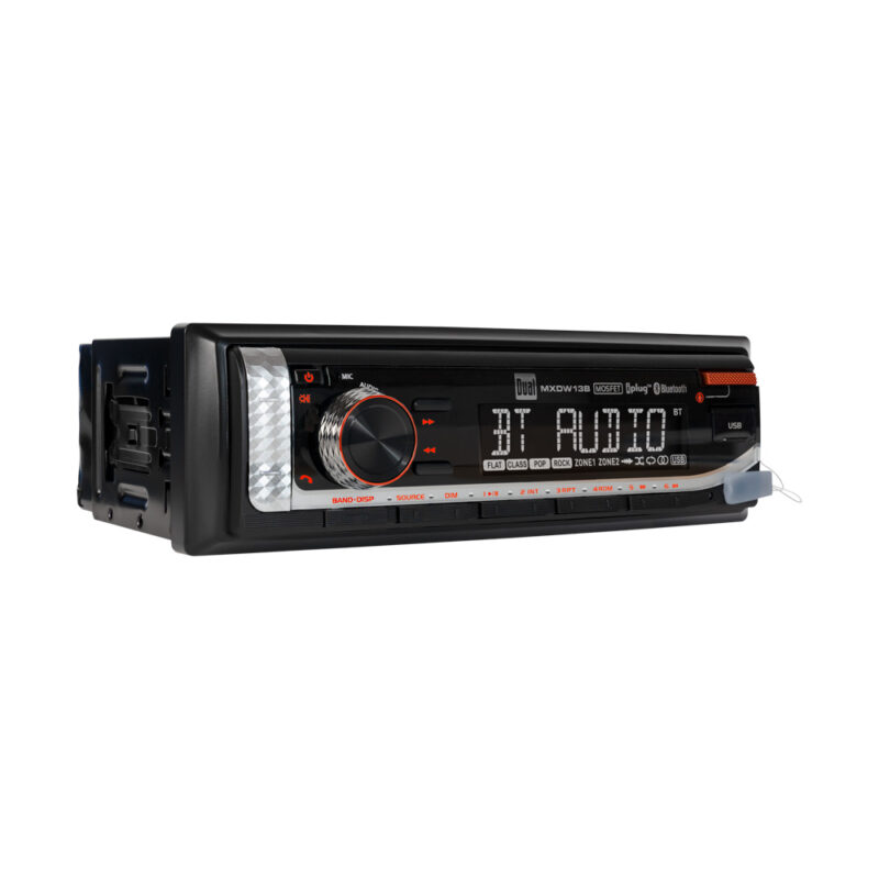 MXP152B Marine Stereo Receiver angled view