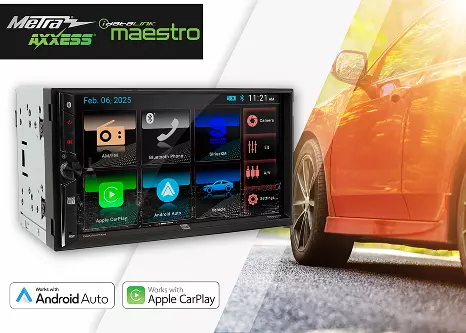 7-inch Certified Apple CarPlay Android Auto - DMCPA7MW by Dual