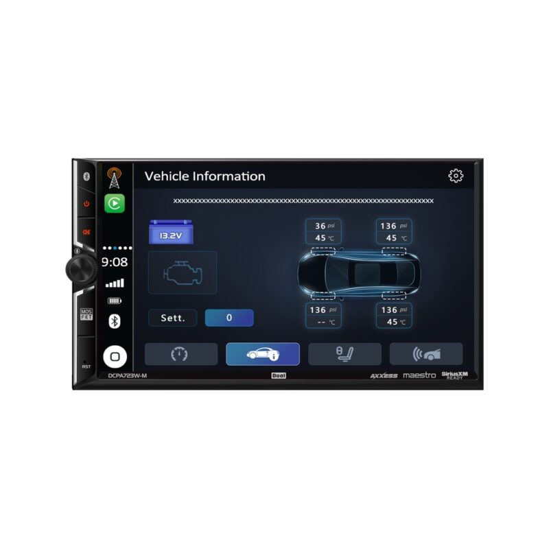 7" Media Receiver with Wireless Android Auto & Apple CarPlay - DCPA723W-M - Image 5