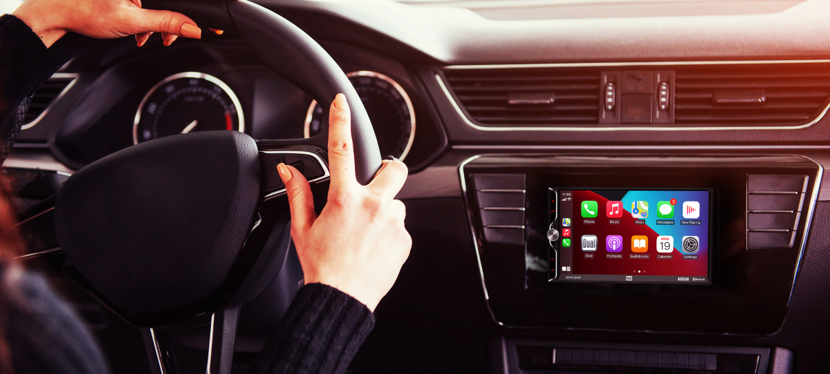 dcpa724w mounted in dash
